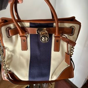 Michael Kors, large bag, does have stains